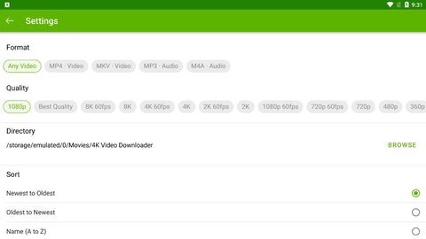 4kvideodownloader安卓版  最新版 2