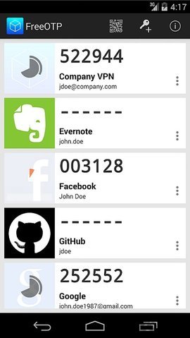 FreeOTP 3.0 手机版 3