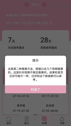 安全期排卵期计算 1.3.7 安卓版 2