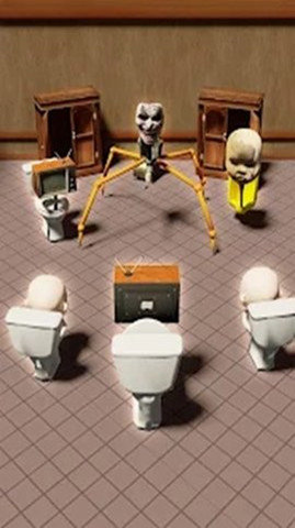 马桶人合并战斗最新版 1.9 安卓版 2