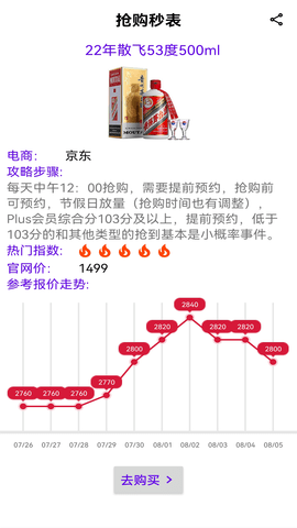 抢购秒表 2.0.5 安卓版 2