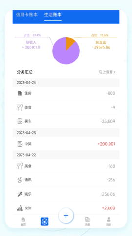 叮叮记账本 1.3.7 安卓版 1