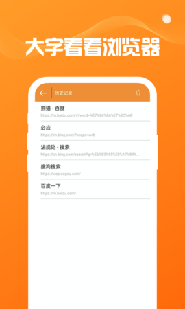 大字看看浏览器 1.0.0 安卓版 1