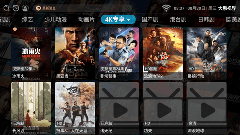 大鹏视界电视版 3.0.6 安卓版 3
