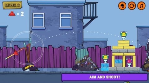 投射厕所怪物战争 1.0.1 安卓版 2