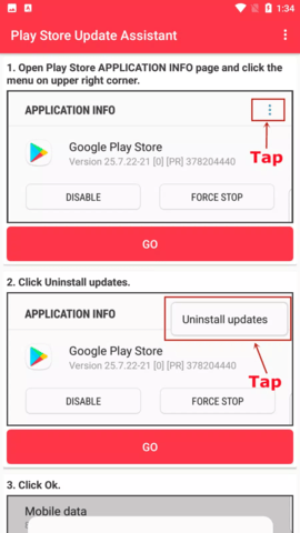谷歌Play商店更新 1.0.5 安卓版 3