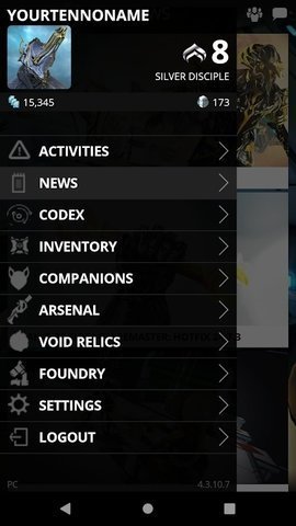 warframe手机 4.15.16.0 安卓版 1