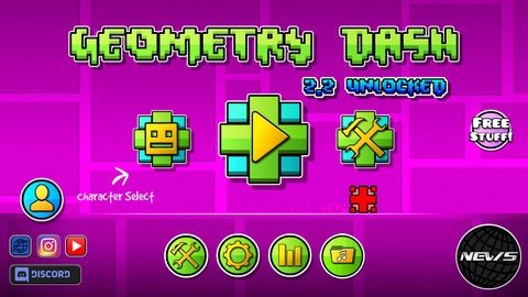 几何冲刺2.2版 2.2 手机版完整版 2