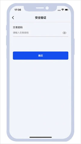 最高安全强度808钱包卖币步骤4-输入交易密码