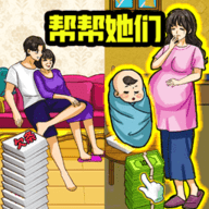 破屋母子