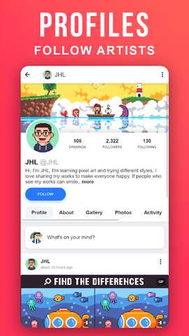 pixilart在线像素画 v1.8.0 安卓版 3