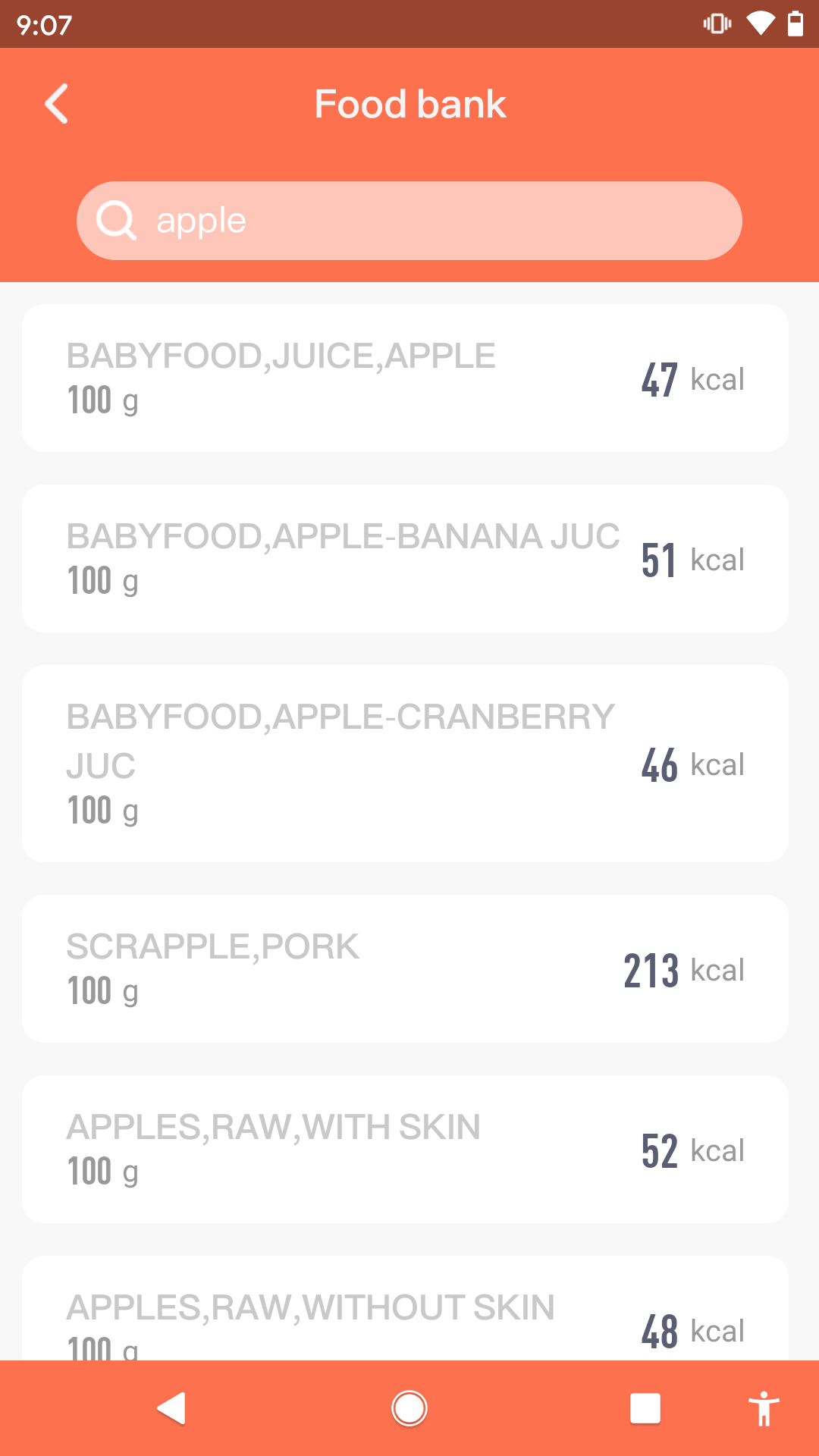 食物秤 1.4.0 最新版 1