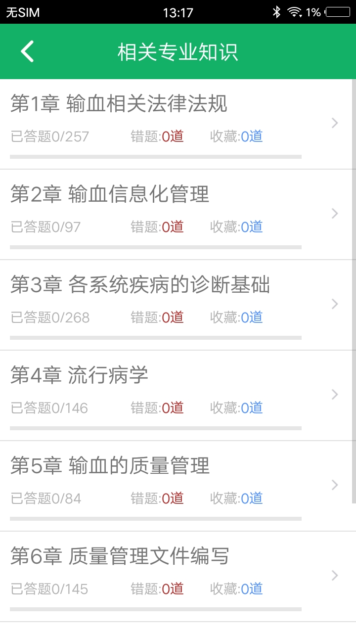 输血技术题库 3.0 最新版 3