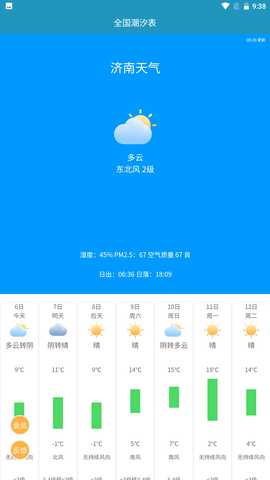 全国潮汐表 1.2.0 最新版 1
