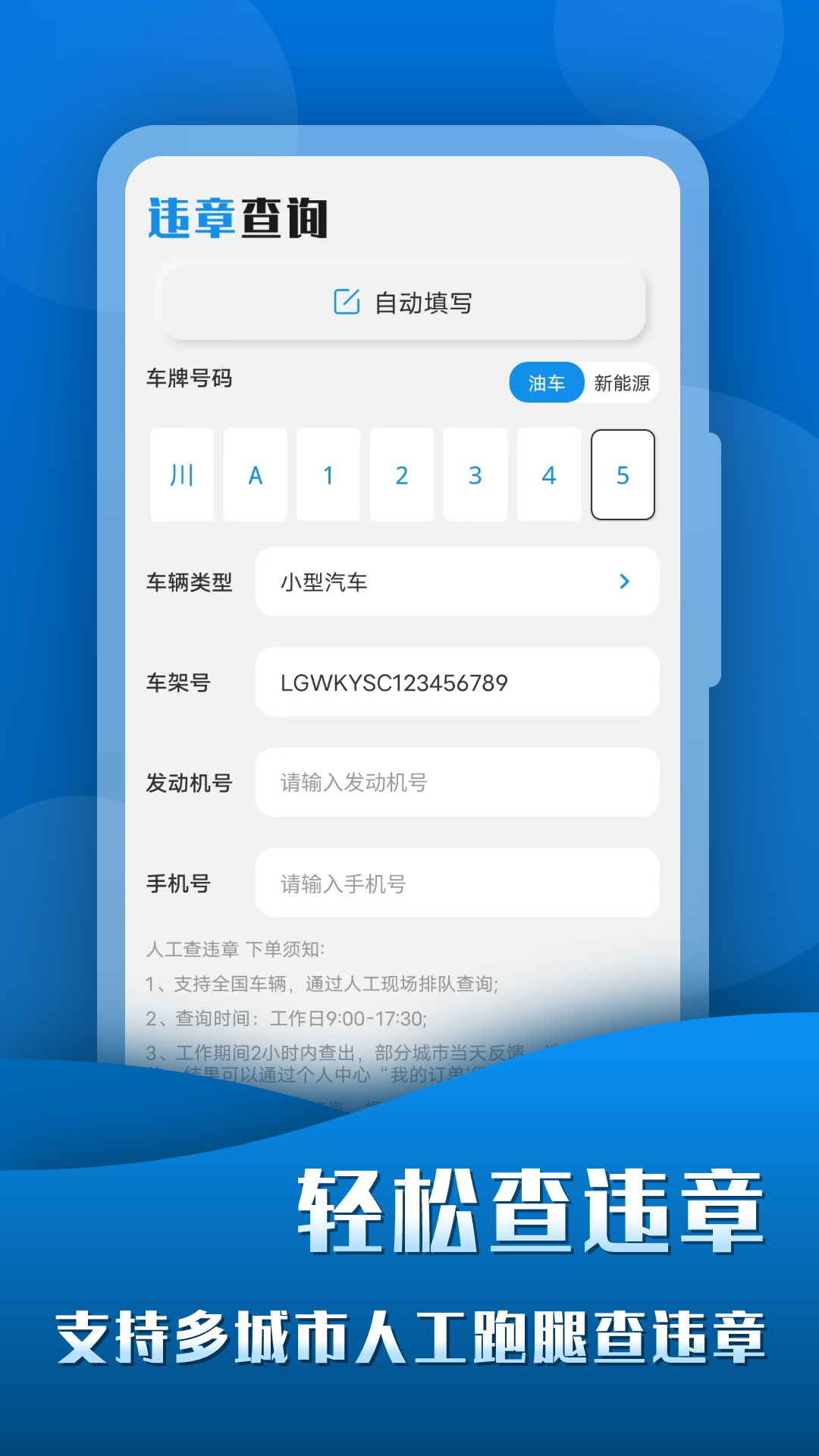 人工查违章123 5.0.5 最新版 1