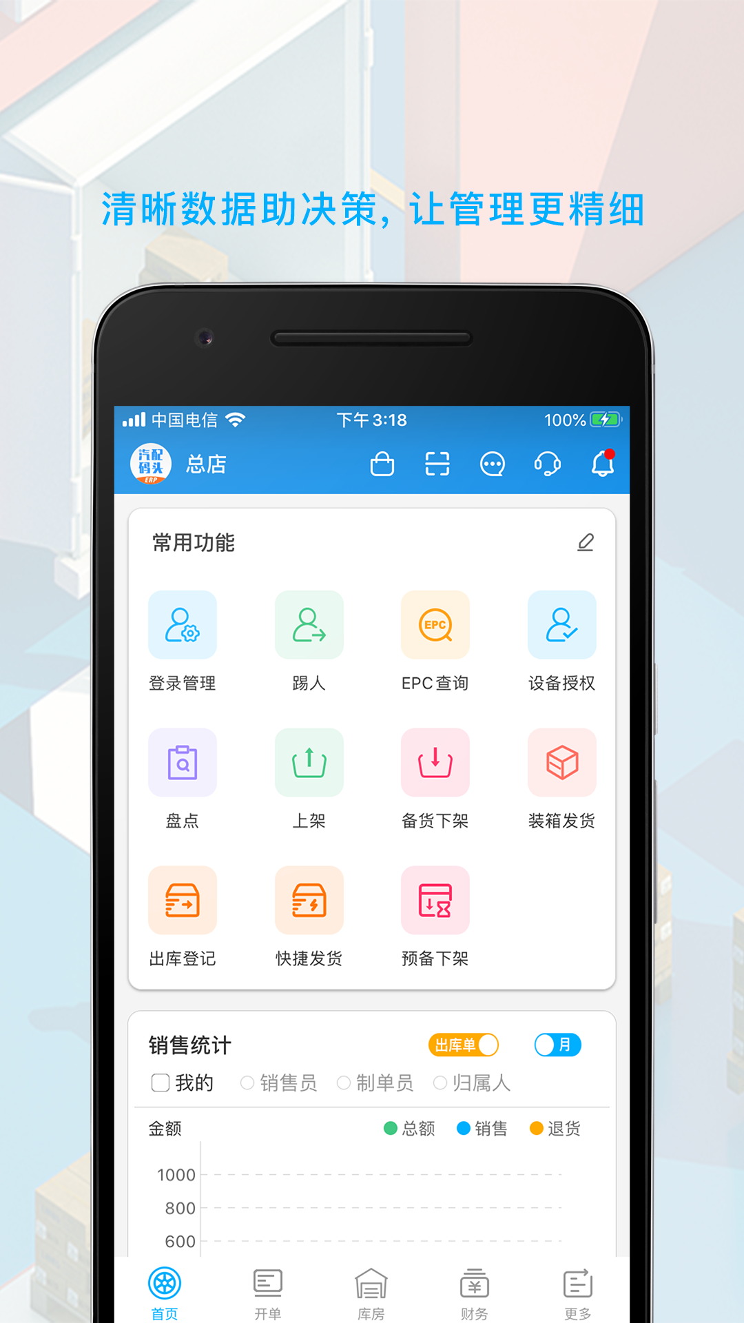 汽配码头ERP 7.7.2 最新版 1