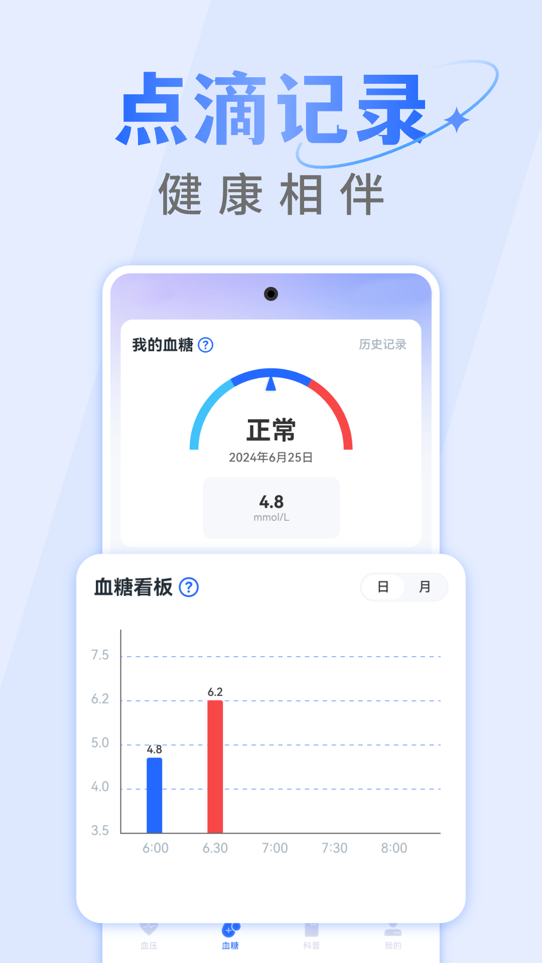 手机血压血糖仪 1.0.1 最新版 2
