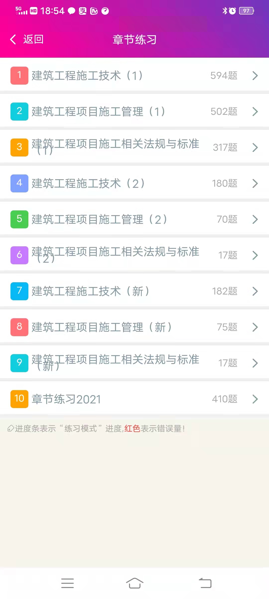 二级建造师建筑工程总题库 6.2.4 最新版 1