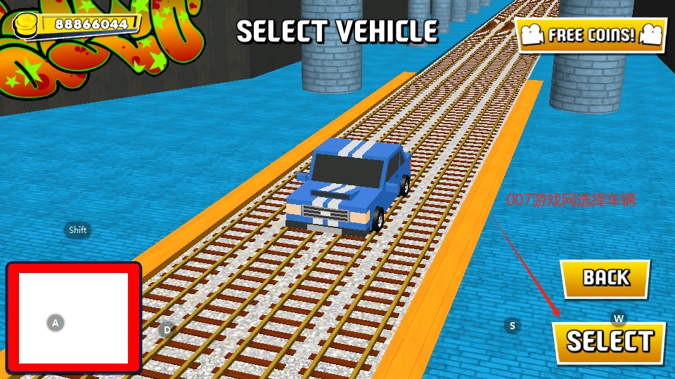 铁路卡通赛车金币修改版 v1.0.1 免费版 1