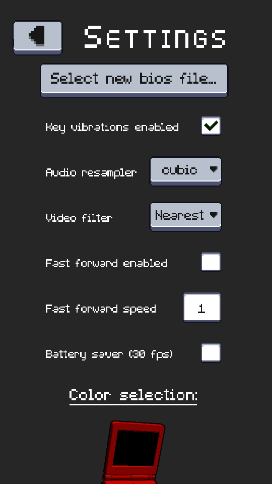 GBAEmulatorGBA模拟器 v0.1.13 最新版 0