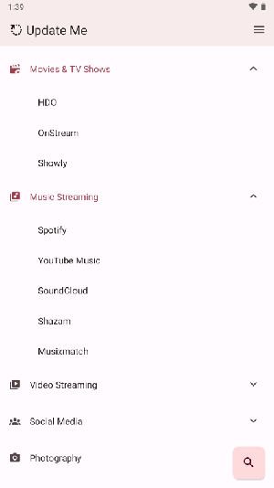 UpdateMe 2.2.2 安卓版 1