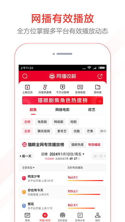 猫眼票房 v9.56.1 安卓版 0