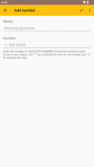 NoPhoneSpam 0.33 安卓版 3