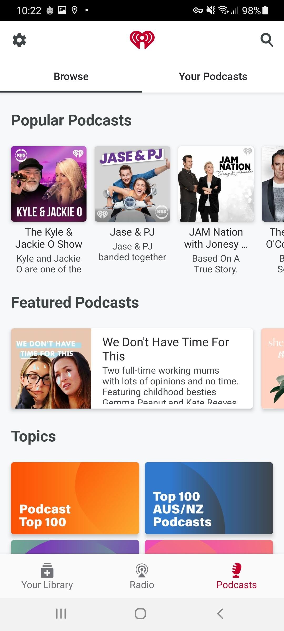 iHeartRadio 10.49.0 官方版 1