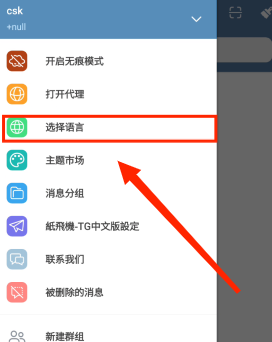 telegeramX最新版怎么设置中文<