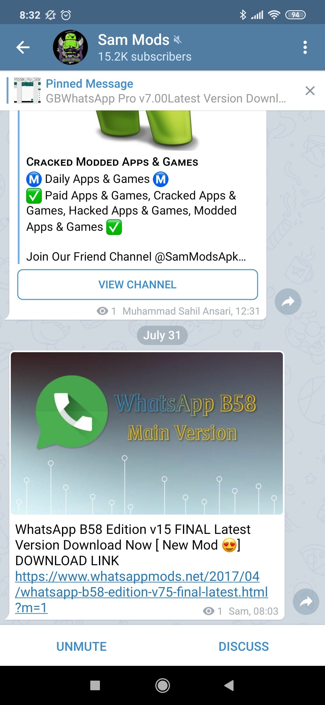 TelegramModLite 0.27.5.1747 最新版 1