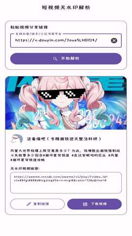 葫芦侠视频解析工具 v1.0 安卓版 3