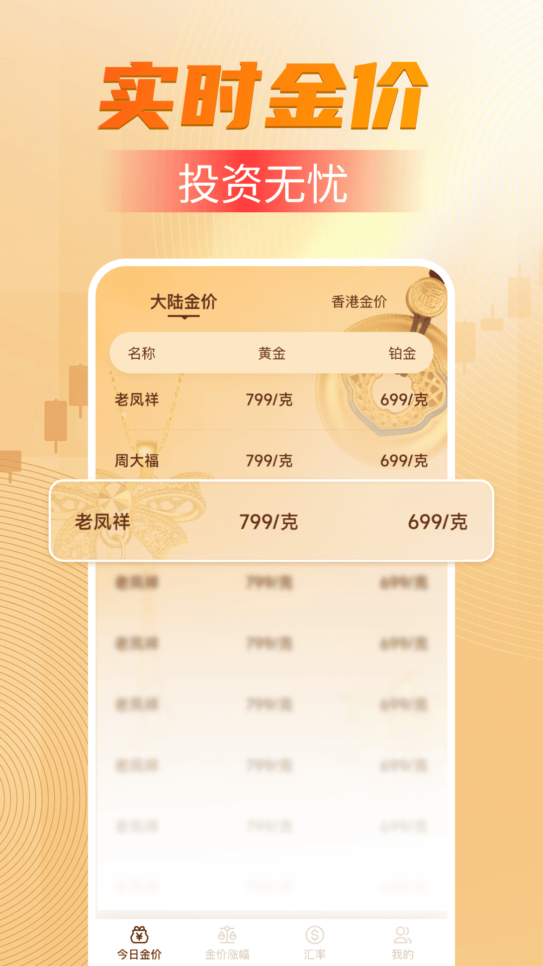 今日金价查询 1.0.3 安卓版 1