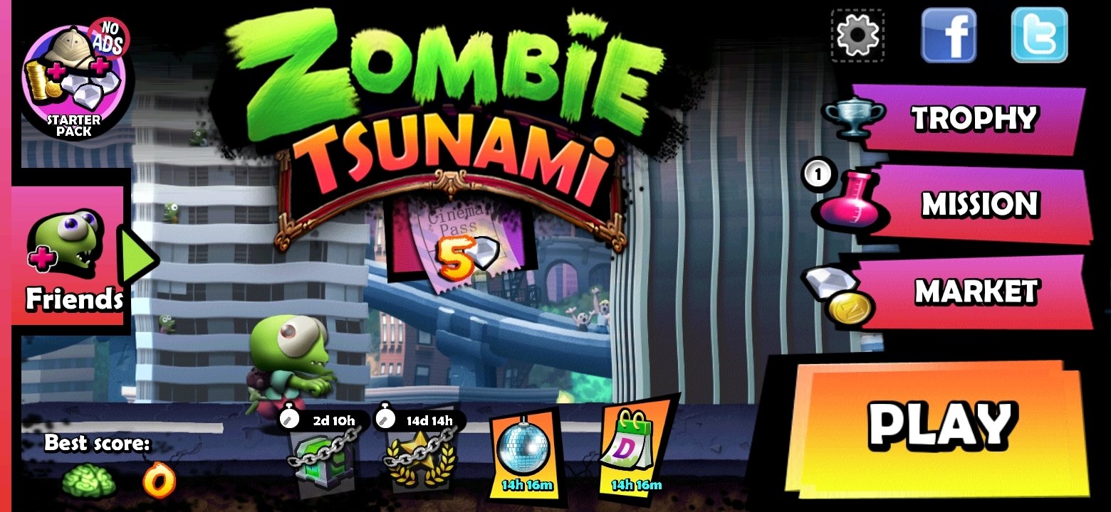 ZombieTsunami 4.6.5 安卓版 1