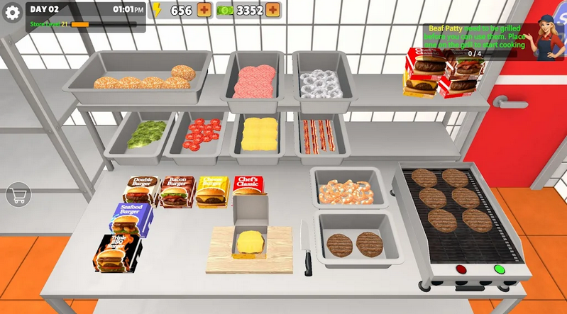 我的汉堡店模拟器 v1.0.10 安卓版 3