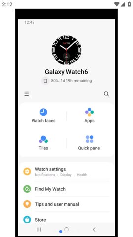 三星手表watch6 2.2.13.24032551 安卓版 1