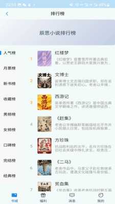 辰思小说 0.1.0 安卓版 2