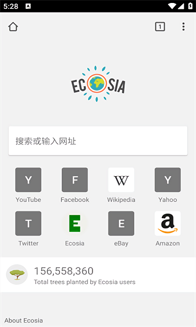 Ecosia浏览器 10.0.1 最新版 1