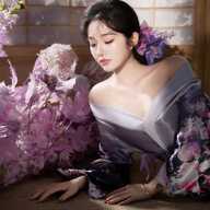 黯笙爱看紫色韵味照片