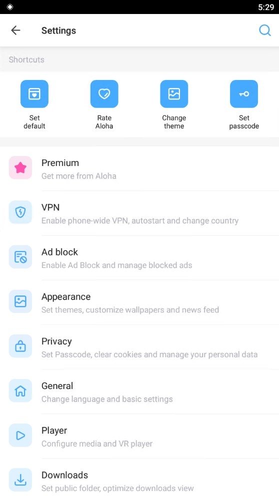 AlohaBrowser 7.5.4 安卓版 2
