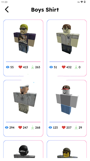 SkinsforRobloxClothes 1.7 官方版 3
