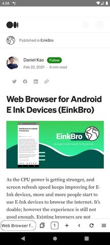 EinkBro 11.1.0 安卓版 3