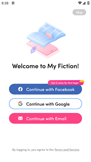 My Fiction小说官方下载最新版-My Fiction正版APP安卓下载免费版v3.1.00
