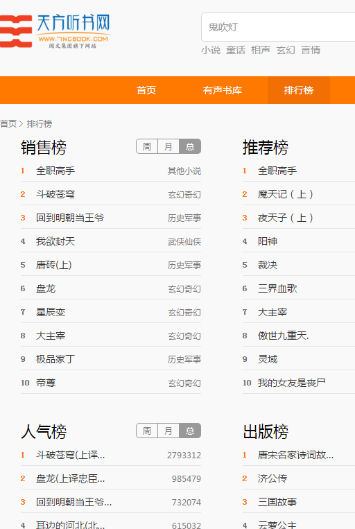 天方听书网 4.6.6 安卓版 2