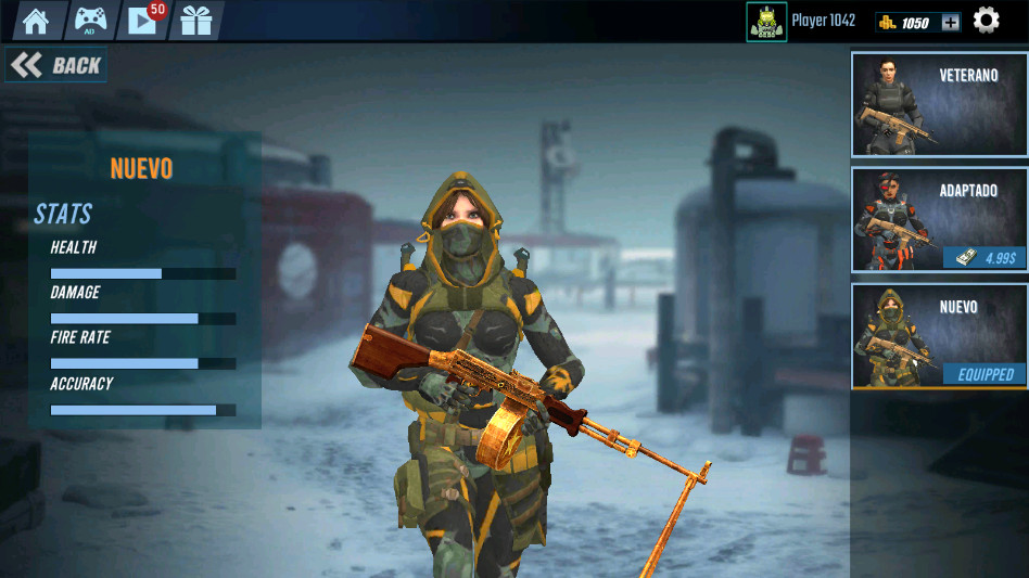 突击队射击枪无限金币 1.51 安卓版 1