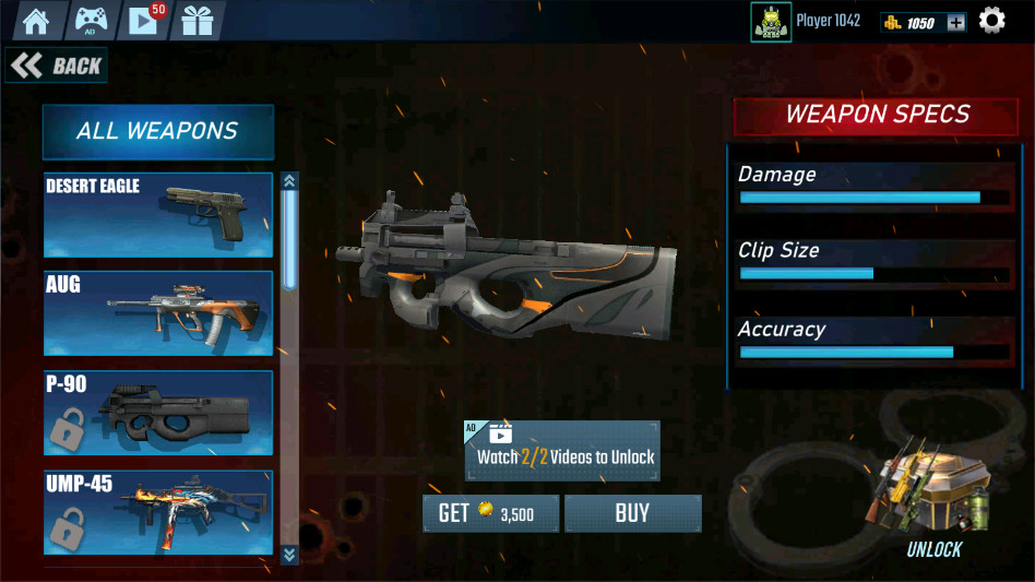 突击队射击枪无限金币 1.51 安卓版 0