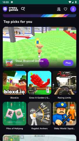 Crazygames小游戏 1.1 安卓版 2