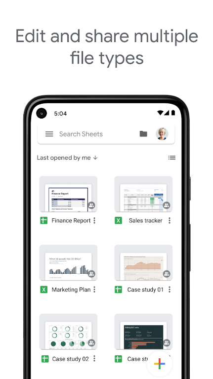 Google表格 1.25.381.02.90 官方版 1