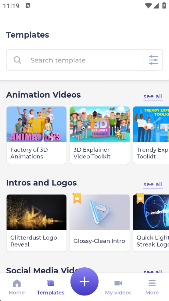 Renderforest生成动画 3.7.5 安卓版 1