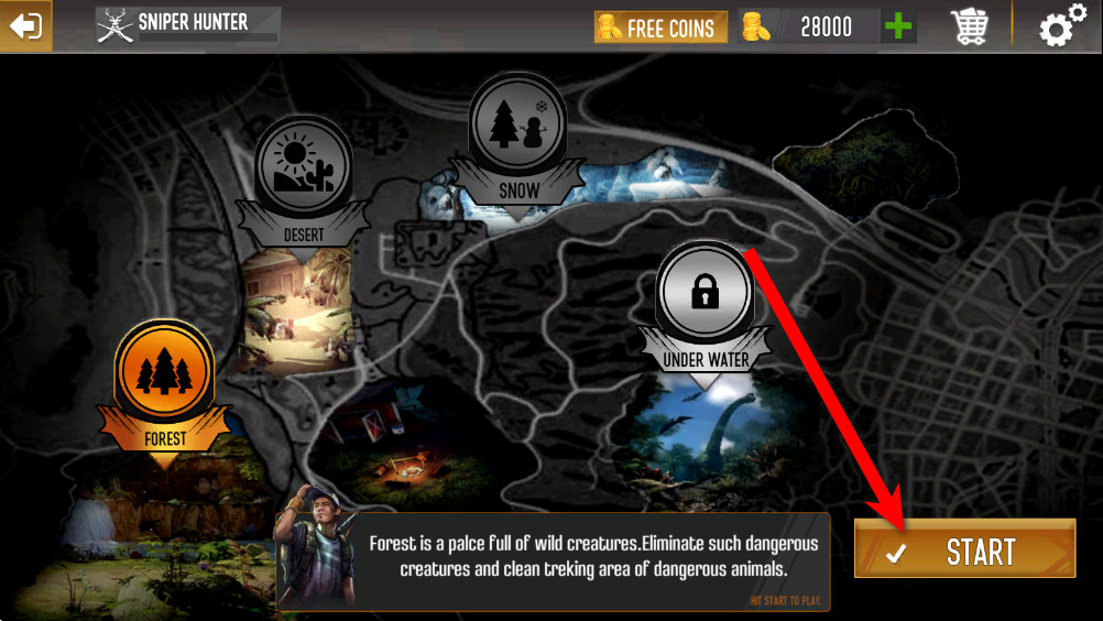 鹿丛林狩猎狙击手 4.1.4 安卓版 2