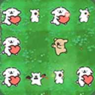 植物大战僵尸线条小狗